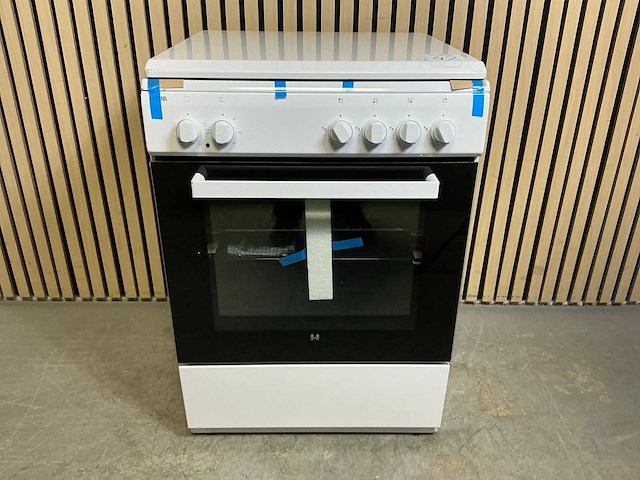 Etna fgv160wit vrijstaand gasfornuis - afbeelding 1 van  9