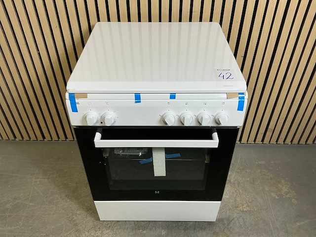 Etna fgv160wit vrijstaand gasfornuis - afbeelding 2 van  9