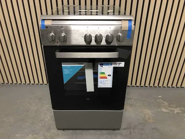 Etna fgv350rvs vrijstaand gasfornuis 50cm - afbeelding 1 van  5