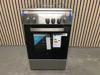 Etna fgv350rvs vrijstaand gasfornuis 50cm - afbeelding 1 van  5