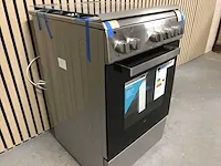 Etna fgv350rvs vrijstaand gasfornuis 50cm - afbeelding 3 van  5