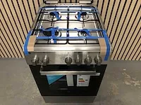Etna fgv350rvs vrijstaand gasfornuis 50cm - afbeelding 4 van  5
