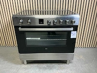 Etna fi590rvs vrijstaand inductiefornuis - afbeelding 1 van  8