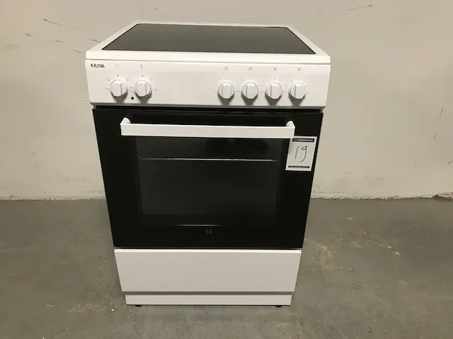 Etna fiv560wit vrijstaand inductie fornuis - afbeelding 1 van  4