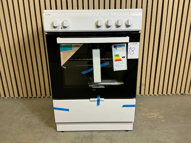 Etna fiv560wit vrijstaand inductiefornuis - afbeelding 1 van  4