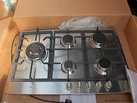 Etna inbouw gaskookplaat 75 cm (5‑pits) - afbeelding 1 van  1