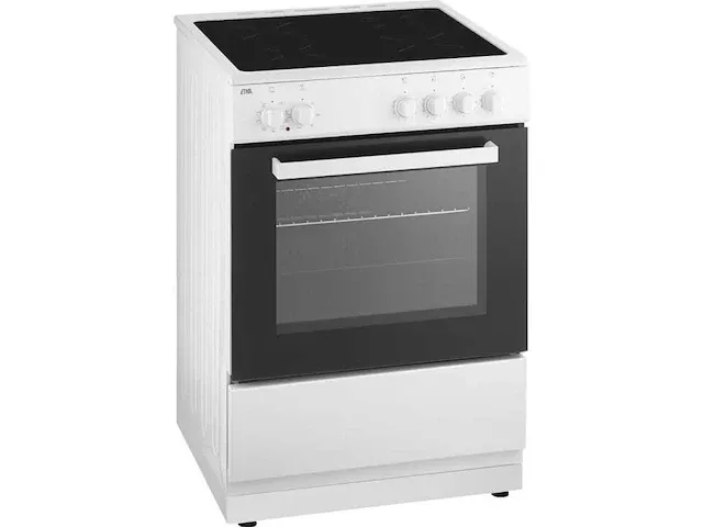 Etna inductie fornuis fiv560wit - afbeelding 2 van  2