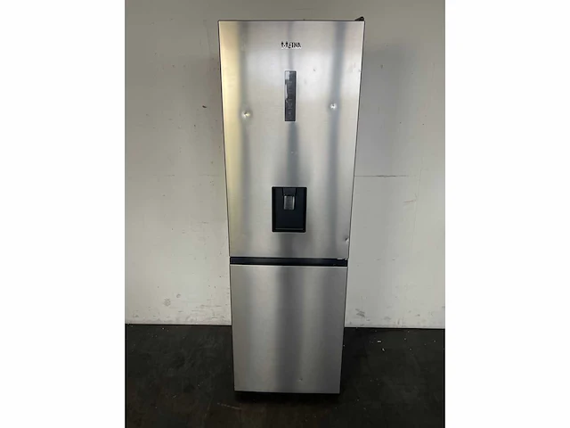 Etna kcv286wrvs- vrijstaande koel-vriescombinatie - 186 cm - rvs - waterdispenser - no frost - afbeelding 2 van  6