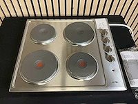 Etna kei158rvs elektrische inbouw kookplaat - afbeelding 1 van  5