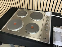 Etna kei158rvs elektrische inbouw kookplaat - afbeelding 2 van  5
