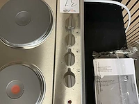 Etna kei158rvs elektrische inbouw kookplaat - afbeelding 3 van  5