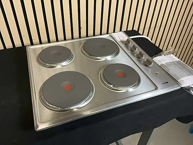 Etna kei158rvs elektrische inbouw kookplaat - afbeelding 4 van  5
