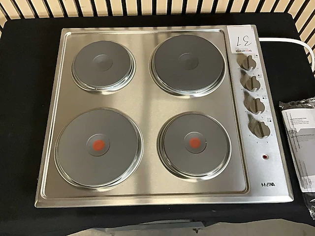 Etna kei158rvs elektrische inbouw kookplaat - afbeelding 5 van  5