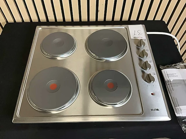 Etna kei158rvs elektrische inbouw kookplaat - afbeelding 1 van  5