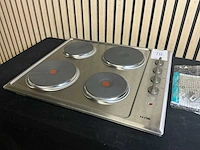 Etna kei158rvs elektrische inbouw kookplaat - afbeelding 2 van  5