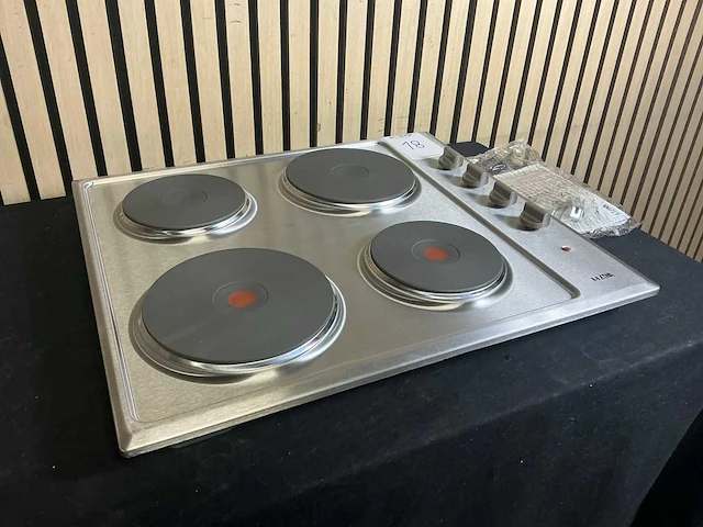 Etna kei158rvs elektrische inbouw kookplaat - afbeelding 3 van  5