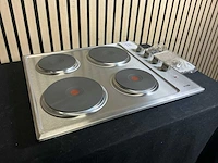 Etna kei158rvs elektrische inbouw kookplaat - afbeelding 3 van  5