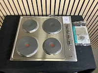 Etna kei158rvs elektrische inbouw kookplaat - afbeelding 4 van  5