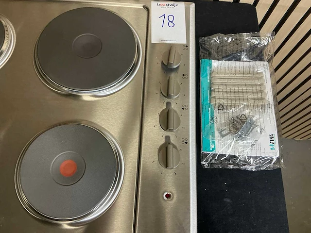 Etna kei158rvs elektrische inbouw kookplaat - afbeelding 5 van  5