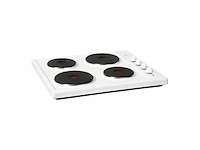 Etna kev158wit kookplaat aanrecht 58 cm gesealde plaat 4 zone(s) wit - afbeelding 1 van  6