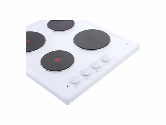 Etna kev158wit kookplaat aanrecht 58 cm gesealde plaat 4 zone(s) wit - afbeelding 3 van  6