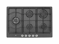 Etna kg775zta - gaskookplaat - met wokbrander - 75 cm - afbeelding 1 van  2