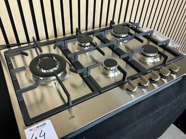 Etna kg875rvsa inbouw gaskookplaat - afbeelding 6 van  7