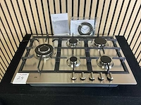 Etna kg875rvsa inbouw gaskookplaat - afbeelding 1 van  6