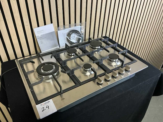 Etna kg875rvsa inbouw gaskookplaat - afbeelding 3 van  6