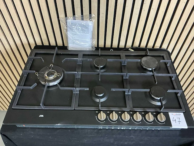 Etna kgf889zta. inbouw gaskookplaat - afbeelding 4 van  6
