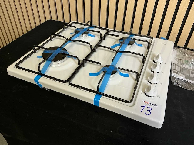 Etna kgv158witae vrijstaande gaskookplaat - afbeelding 3 van  5