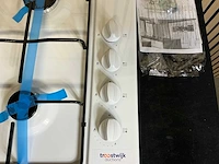 Etna kgv158witae vrijstaande gaskookplaat - afbeelding 5 van  5