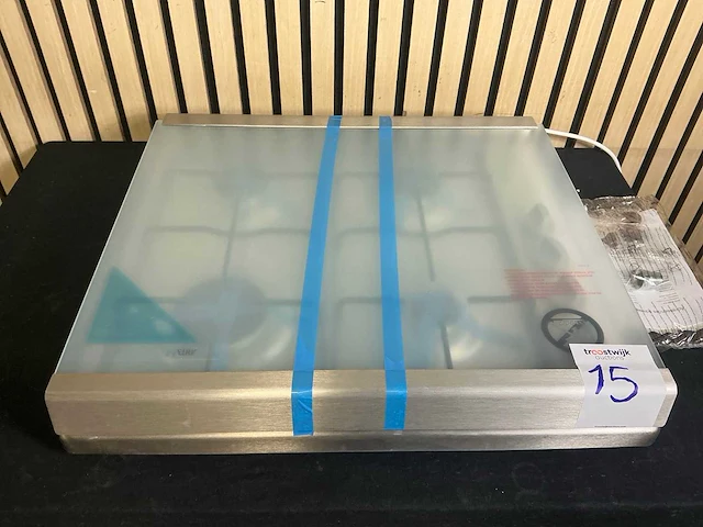 Etna kgv358rvs vrijstaande gaskookplaat - afbeelding 2 van  6