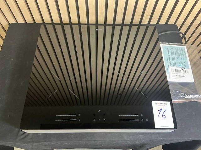 Etna kiv364rvs vrijstaande inductiekookplaat - afbeelding 2 van  6