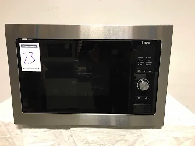 Etna sm225rvs inbouw magnetron - afbeelding 1 van  3