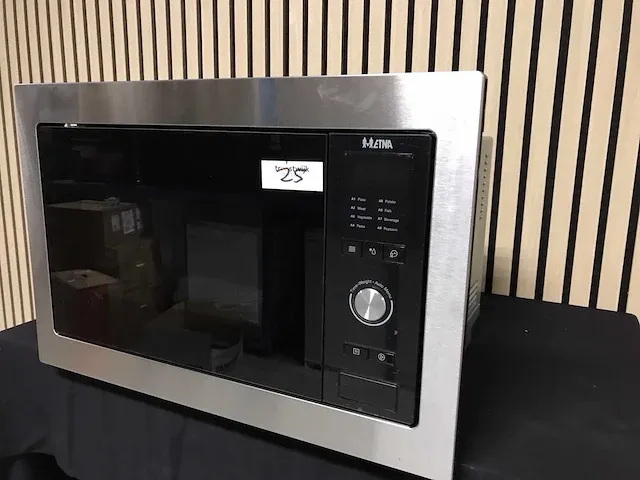 Etna sm225rvs inbouw magnetron - afbeelding 2 van  3