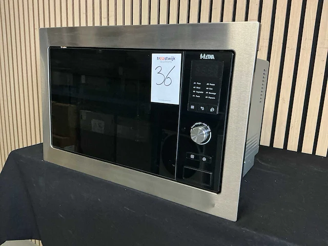 Etna sm225rvs inbouw magnetron - afbeelding 2 van  6