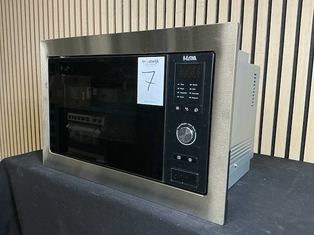 Etna sm225rvs inbouw magnetron - afbeelding 2 van  5