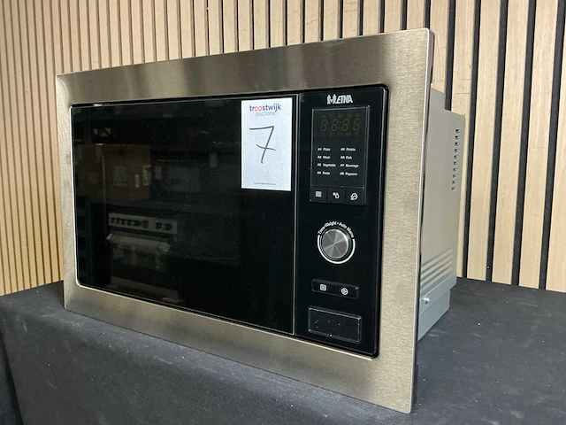 Etna sm225rvs inbouw magnetron - afbeelding 3 van  5