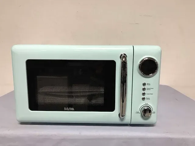 Etna smv620tur vrijstaande retro magnetron - afbeelding 1 van  4