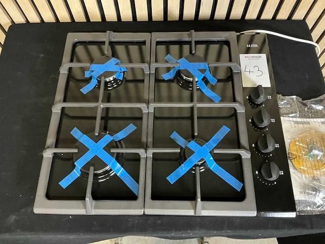 Etna t110vzta inbouw gaskookplaat - afbeelding 4 van  5