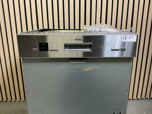 Etna vw47bm inbouw half geïntegreerde vaatwasser - afbeelding 3 van  5