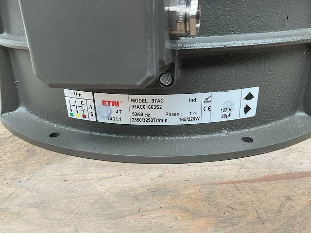 Etri 97ac fan unit - afbeelding 5 van  6