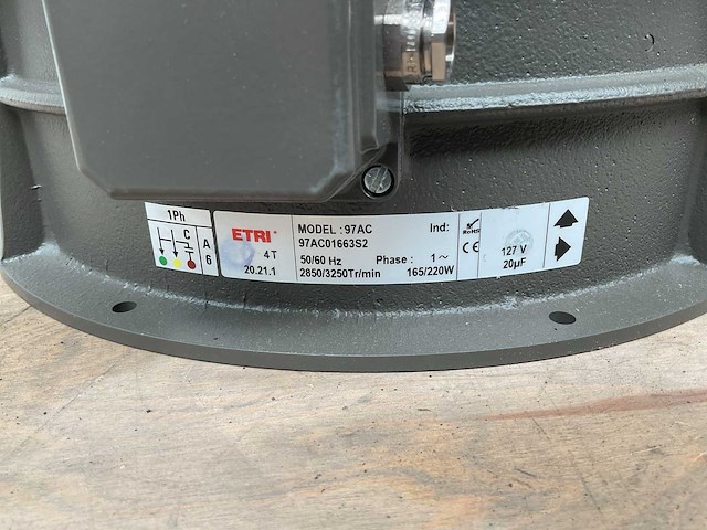Etri 97ac fan unit - afbeelding 5 van  6