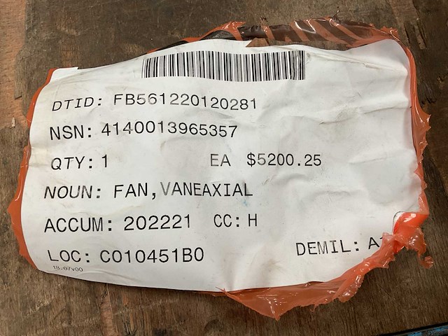 Etri 97ac fan unit - afbeelding 6 van  6