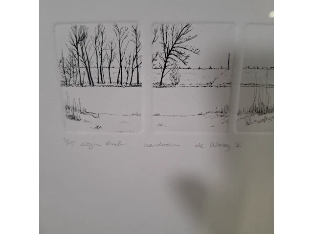 Ets, alma, aardvorm, de waag ii 3/15, 1980 - afbeelding 5 van  7