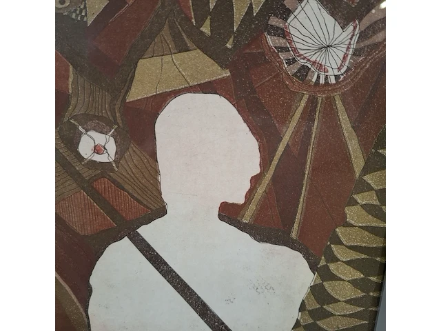 Ets, c. van der veer, doorbroken huwelijk, 1978 - afbeelding 4 van  10