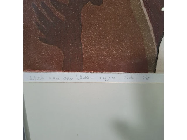 Ets, c. van der veer, doorbroken huwelijk, 1978 - afbeelding 5 van  10