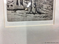 Ets droge naald getekend - afbeelding 2 van  3