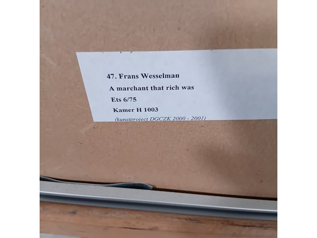 Ets, frans wesselman, a machant that rich was 6/75 - afbeelding 9 van  9